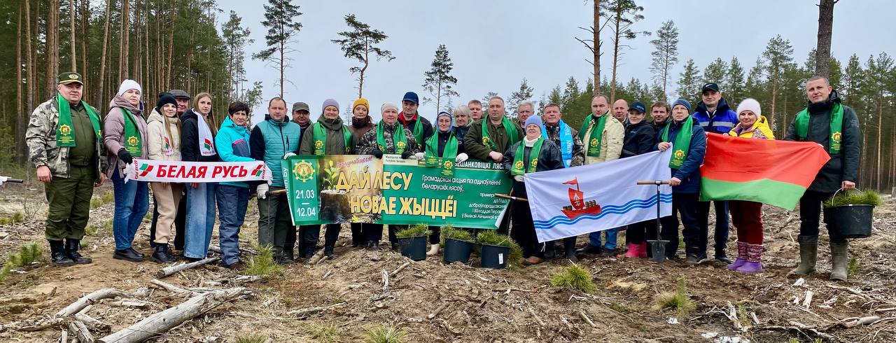 Руководство Бешенковичского района присоединилось к республиканской акции «Дай лесу новае жыццё!»
