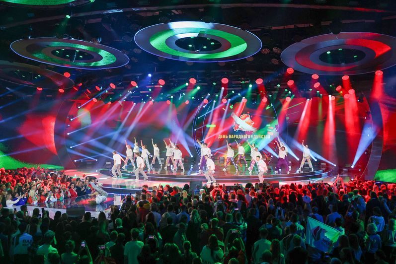 Как белорусы отметили День народного единства