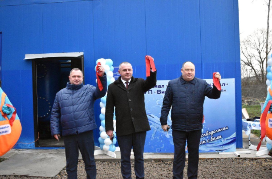 В агрогородке Бабиновичи Лиозненского района открыли станцию обезжелезивания