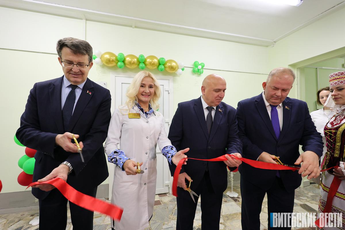 Открытие рентгеновского кабинета состоялось в Витебском областном клиническом кардиологическом центре