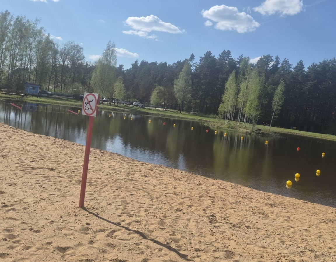 К купальному сезону готовы: вода и песок на пляжах Бешенковичского района соответствуют норме