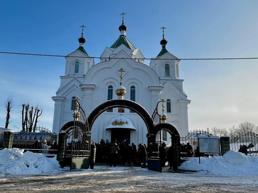 В Бешенковичах празднуют Крещение Господне!