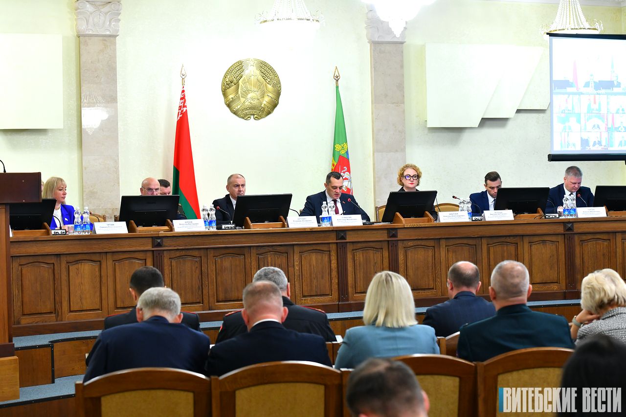 Укрепление дисциплины и охрана труда: важный вопрос рассматривают на заседании Витебского облисполкома