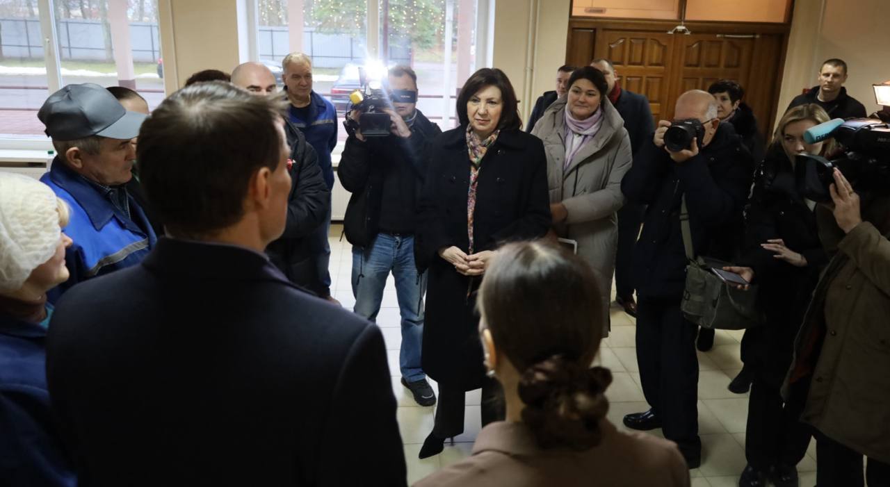Бешенковичский район посетила председатель Совета Республики Наталья Кочанова