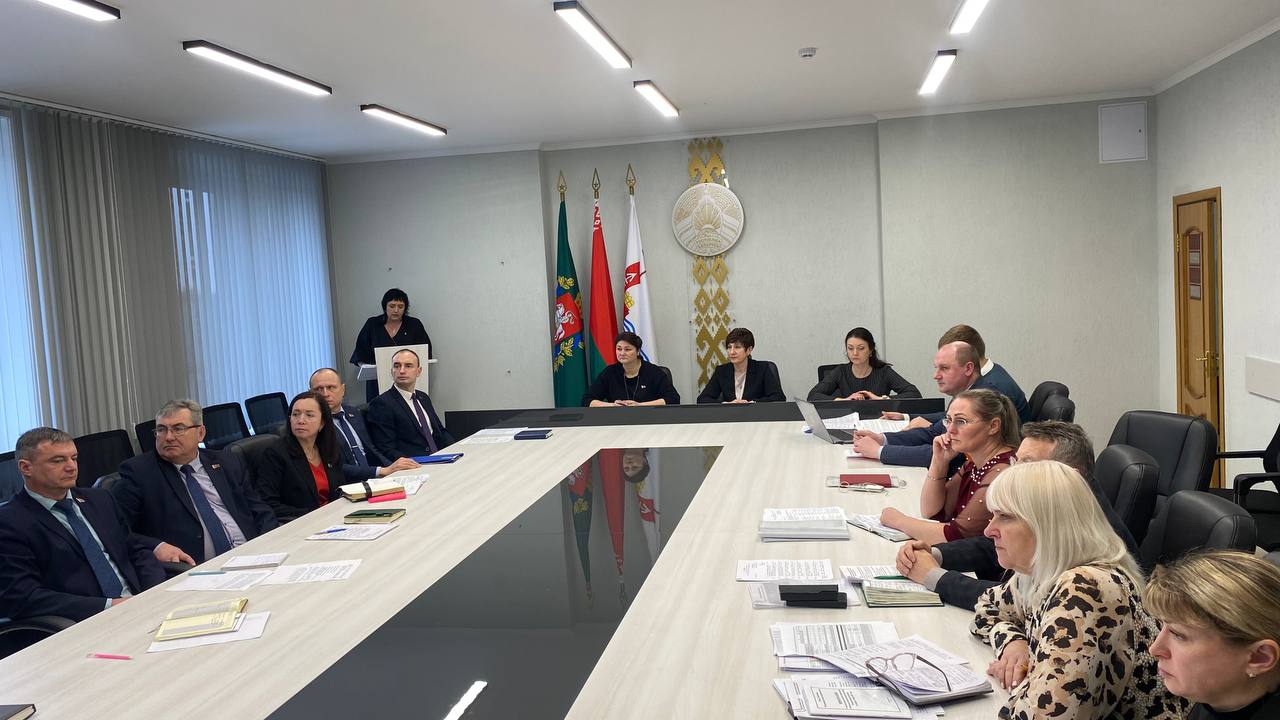 Сегодня в Бешенковичах прошло заседание районного исполнительного комитета