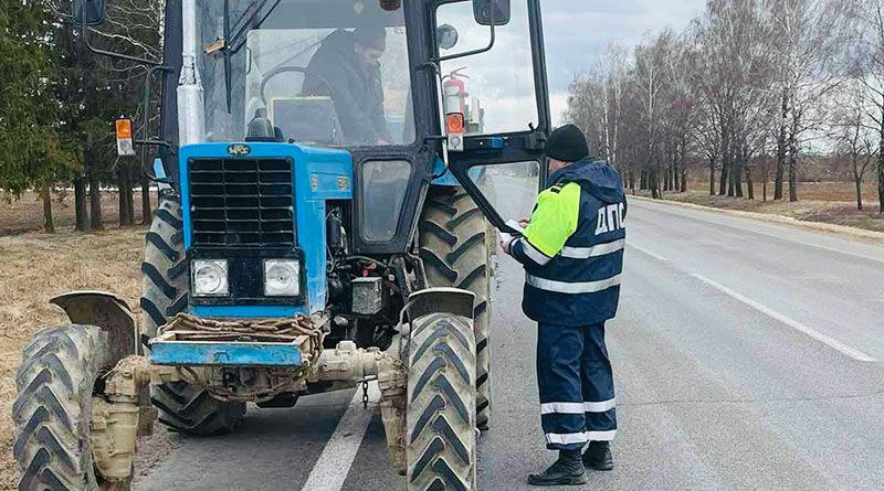 С 23 октября по 3 ноября в Бешенковичском районе пройдет акция «Внимание! Самоходные машины и тракторы»