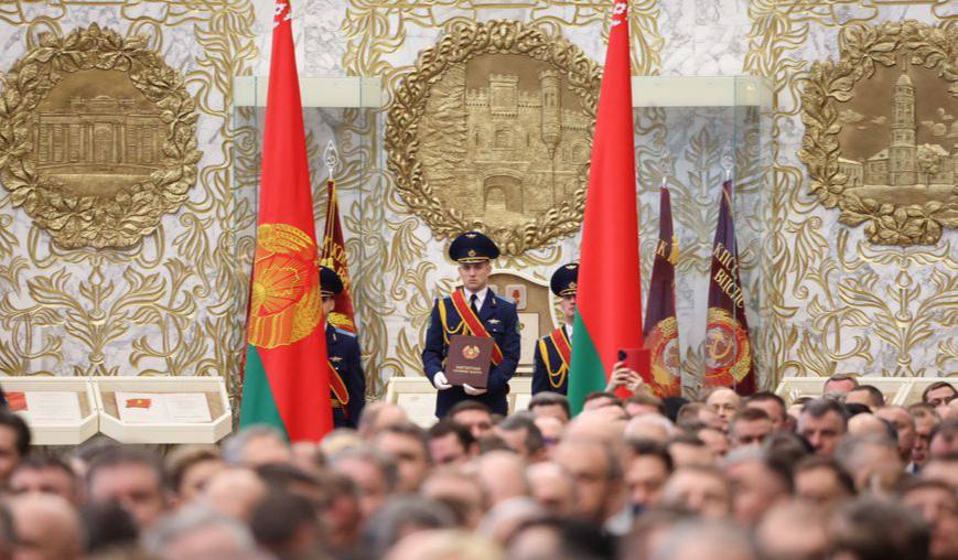 Галина Унукович:  Уверена, что речь Президента на сегодняшней церемонии станет для нас добрым стимулом и вдохновением для новых побед!