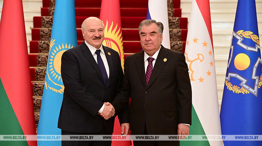 Лукашенко - Рахмону: искренне благодарен за ваш конструктивный подход к развитию белорусско-таджикских отношений
