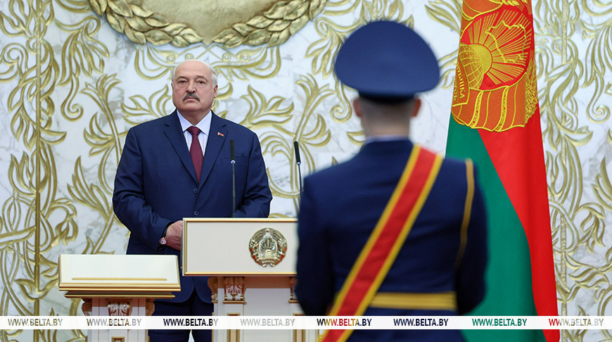 Лукашенко на инаугурации: выбор сделан, наступает время новых побед!