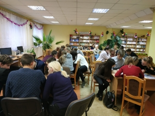 12 декабря 2019 года в читальном зале Бешенковичской центральной районной библиотеки состоялась районная правовая олимпиада среди учащихся школ Бешенковичского района