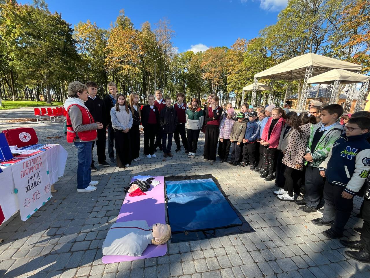 В Бешенковичах прошел Единый день безопасности