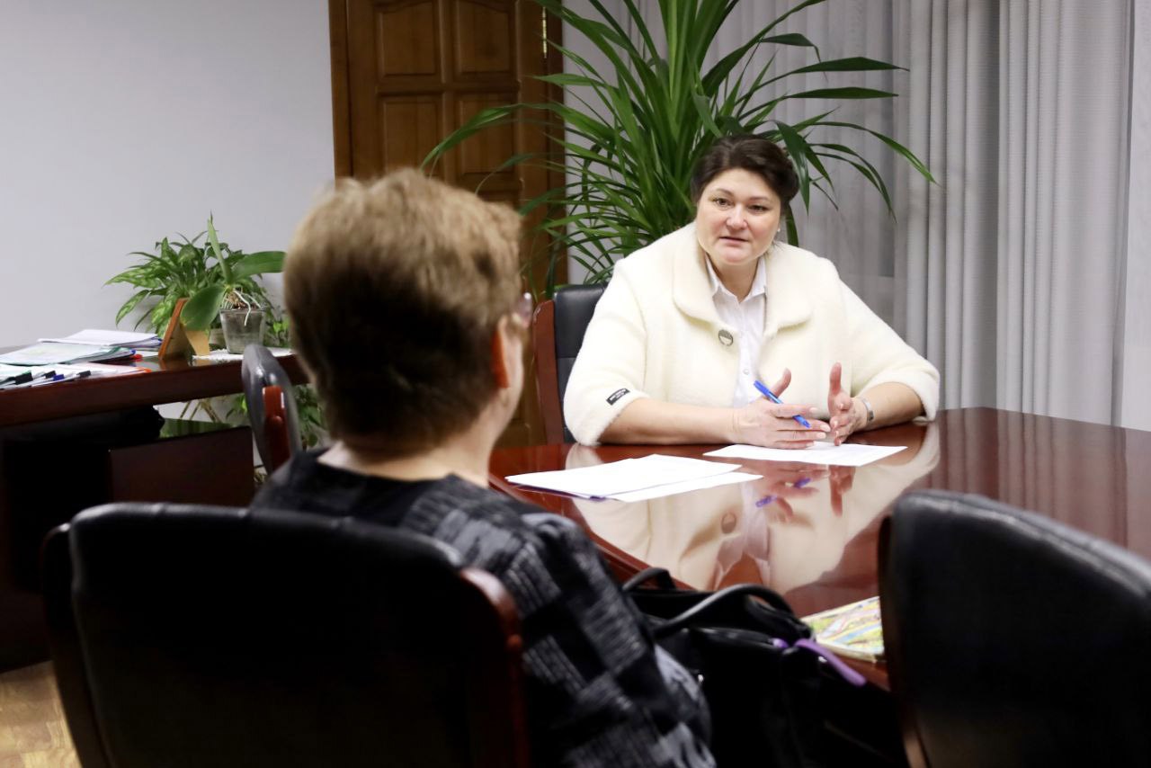 Прием граждан провела Галина Унукович