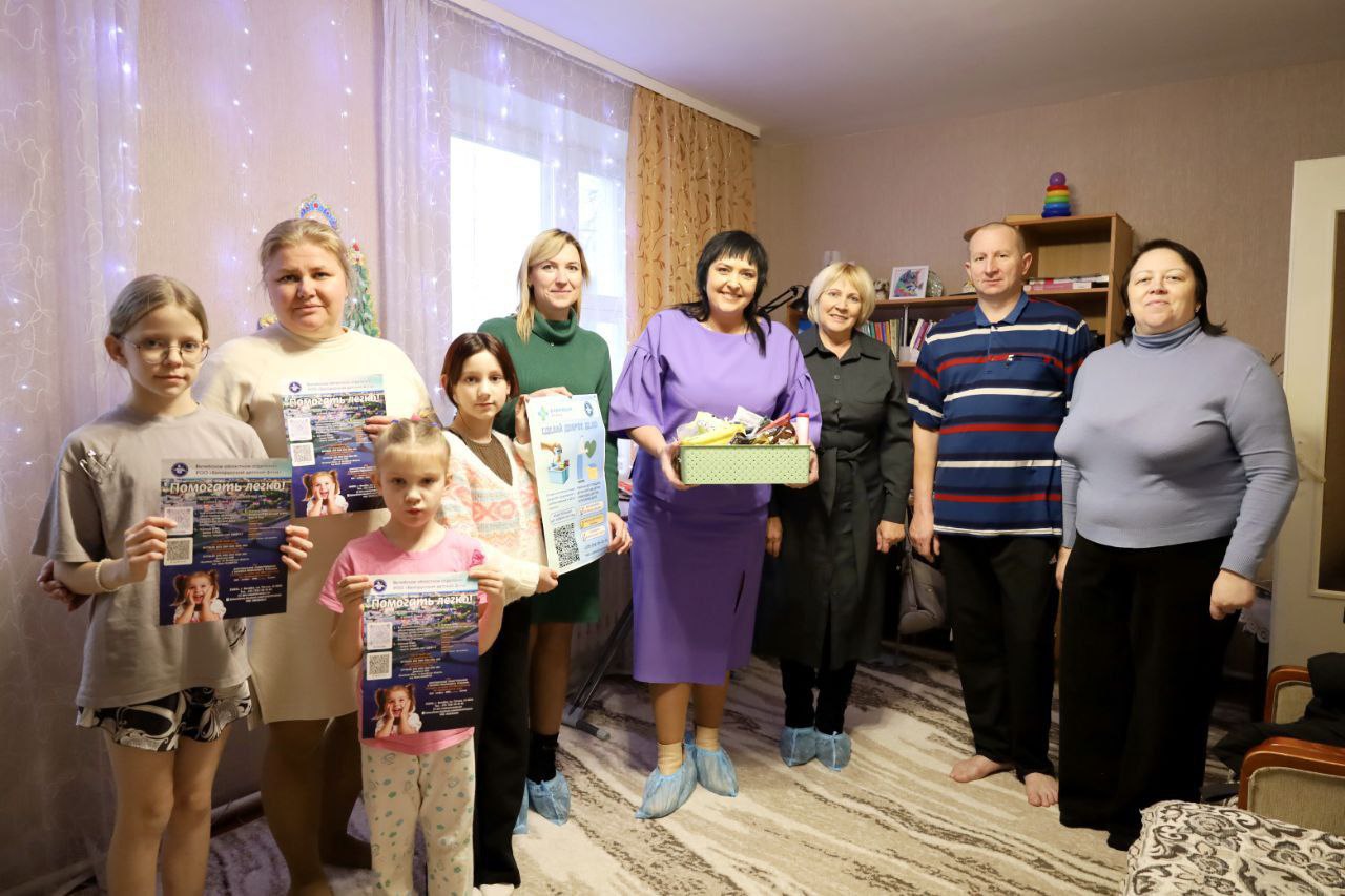 Благотворительная акция «Наши дети» шагает по Бешенковиччине