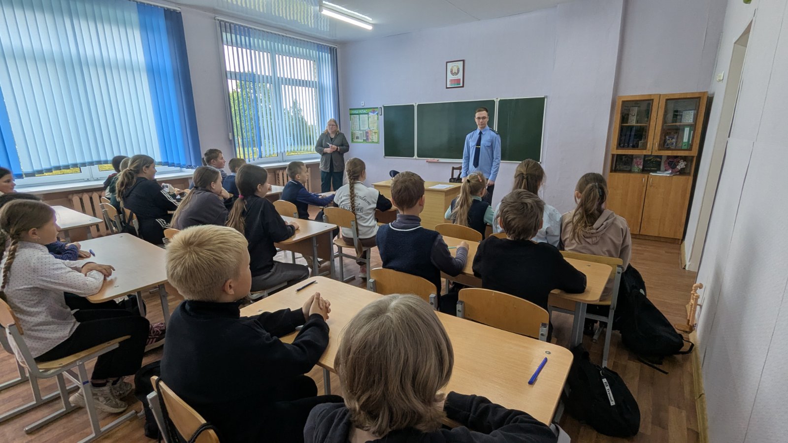 Конкурс-викторина, посвящённая 80-летию Победы в Великой Отечественной войне прошла в ГУО «Островенская средняя школа Бешенковичского района им.К.А.Абазовского»